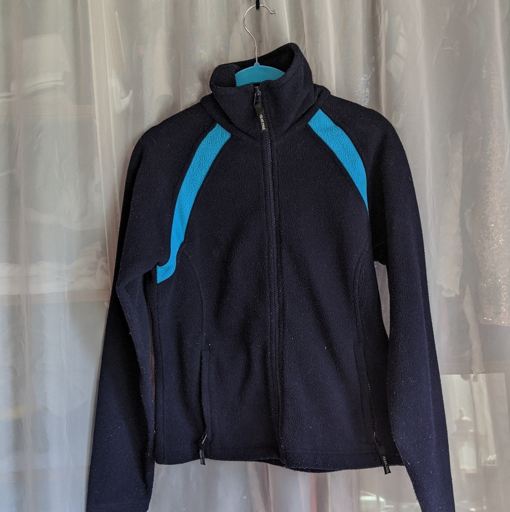 Ski fleece - size small - blue